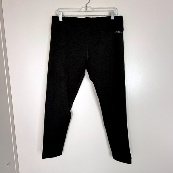 Marc New York Performance Pants - Marc New York Leggings Womens XL Performance Black Heathered High Rise Cropped